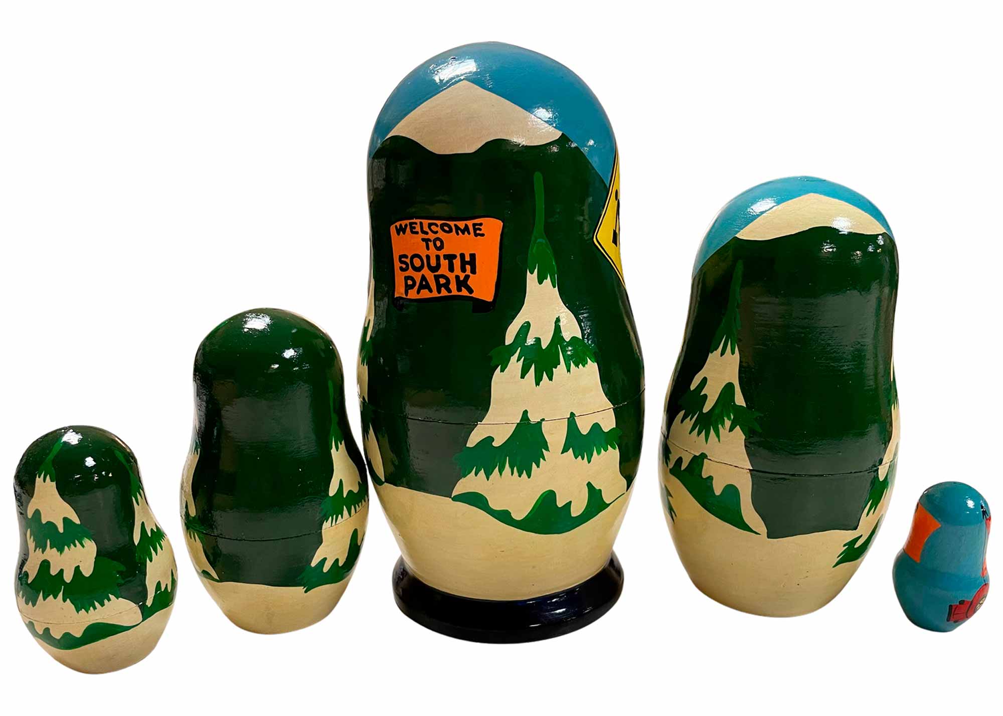 Buy Vintage South Park Nesting Doll 5pc./5" at GoldenCockerel.com